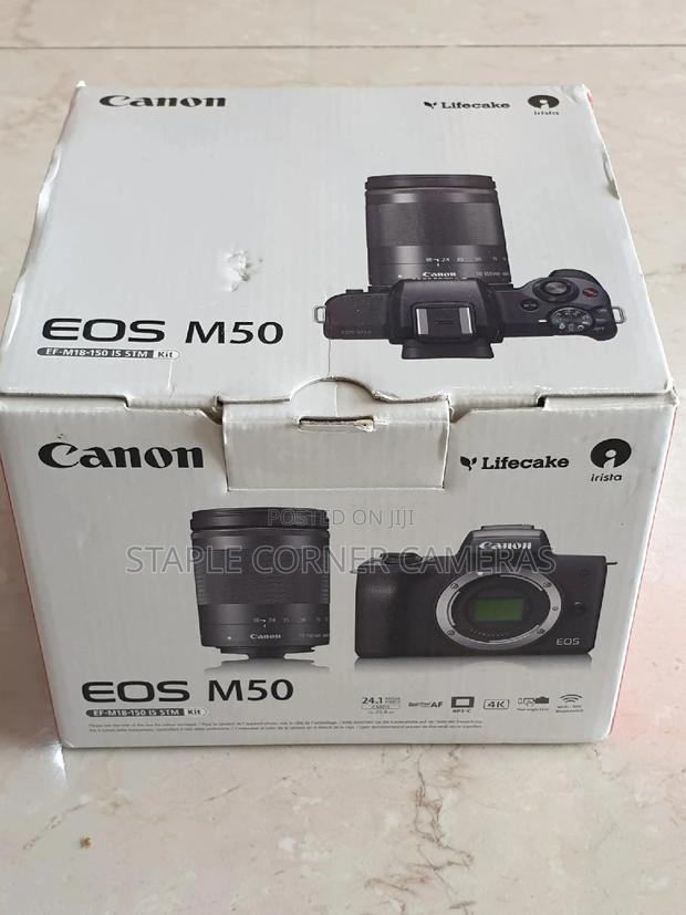 Canon Eos M50 With Ef-M 18-150mm Is STM Lens