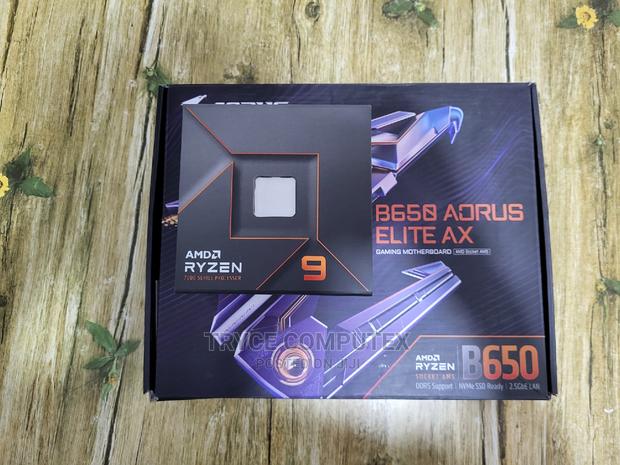 AMD Ryzen 9 7900x and B650 Aorus Elite Motherboard · Photo 2