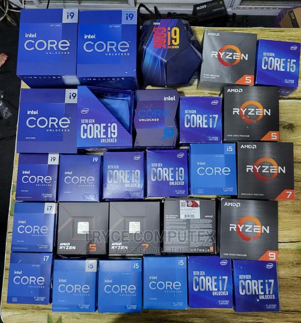 Amd Ryzen Cpu and Intel Core Processor photo 2