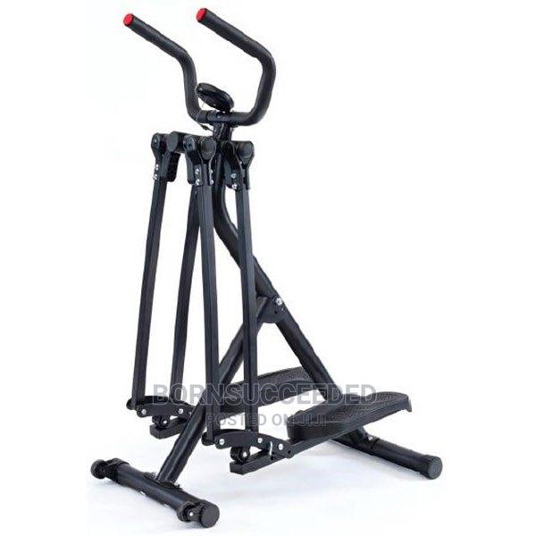 Folderble Elliptical Exercise Machine Air Walker Stepper · Photo 4