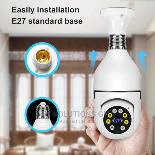 V380 WIFI Bulb Camera, 1080P, Double Double Light Source, In · Photo 2