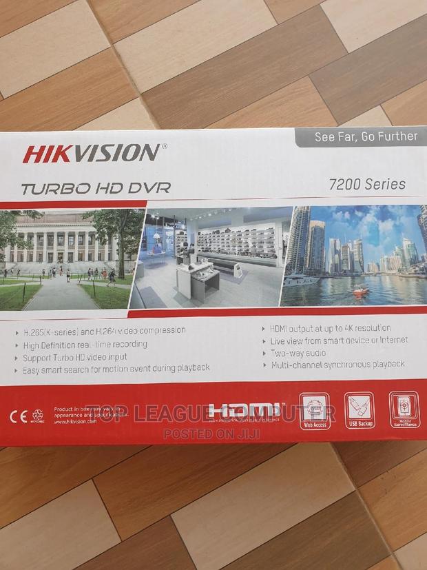 Hikvision 4 Channel 720p 1u H.265 DVR