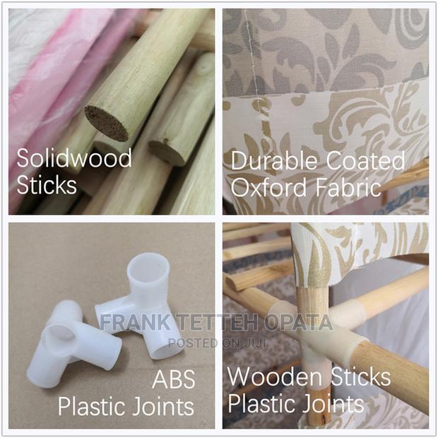 Wooden Fabric Wardrobe photo 5