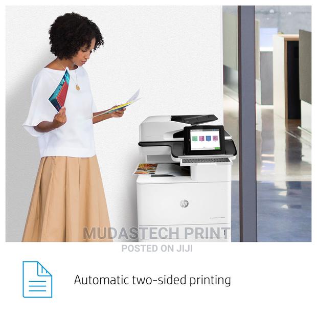 Hp Laserjet Managed Flow E7555 A4 Wireless Color Photocopy · Photo 4