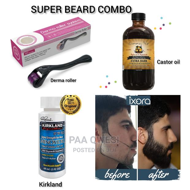 Kirkland Castor Oil Derma Roller ( Best Combo) · Photo 2