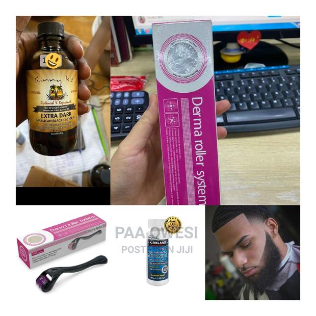 Derma Roller,Kirkland Jamaica Castor Oil. · Photo 2