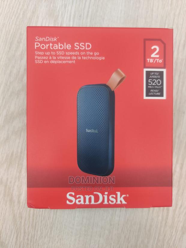 Sandisk 2tb Portable SSD - Up to 520mb/S, USB-C, USB 3.2 Gen · Photo 2