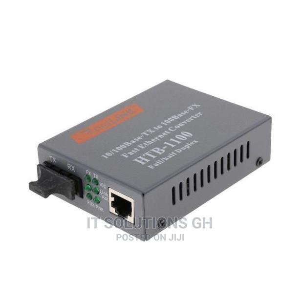 (PAIR)Fiber Gigabit Media Converter / SC DUPLEX SINGLE MODE · Photo 2