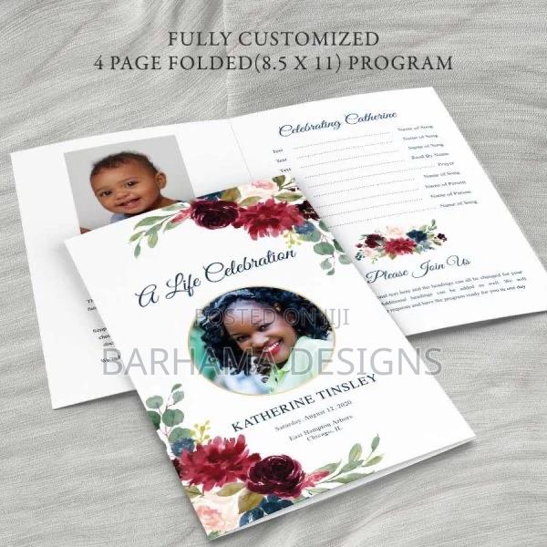 Funeral Brochure Printing