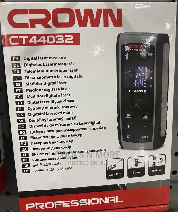 CROWN Digital Laser Distance Measure (40m) · Photo 3