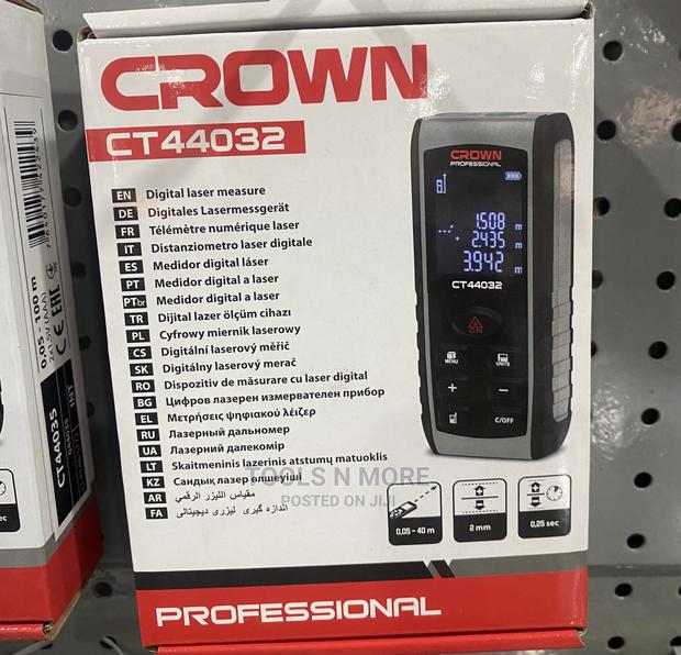 CROWN Digital Laser Distance Measure (40m) · Photo 4