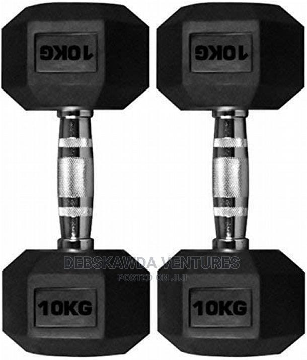 20kg Hex Dumbbell ( 10kgx2). · Photo 3