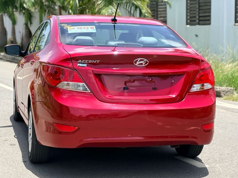Hyundai Accent SE Sedan 2017 Red