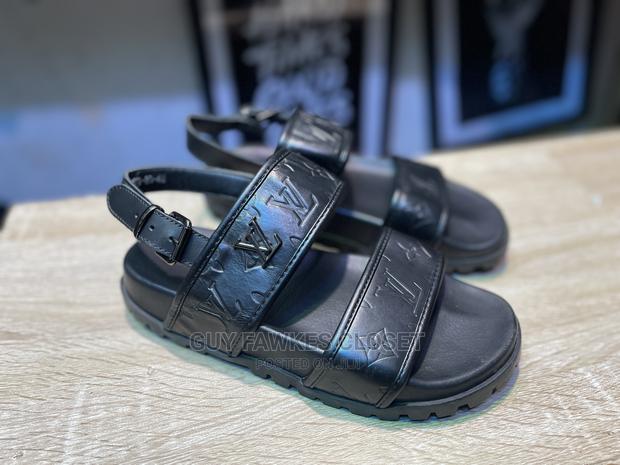 LV Leather Sandals · Photo 4