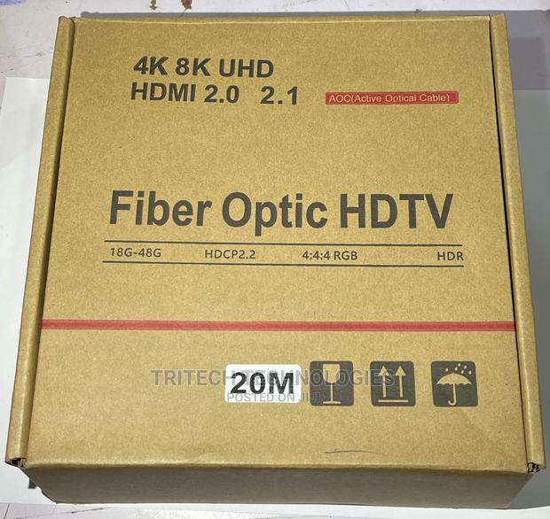 High-Speed Hdmi 2.0 Fiber Active Optical Cable (Aoc) - · Photo 4