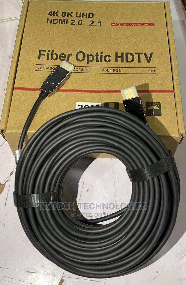 High-Speed Hdmi 2.0 Fiber Active Optical Cable (Aoc) - · Photo 3