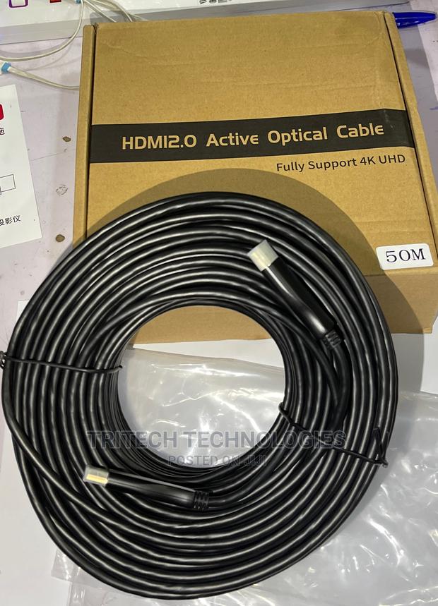 High-Speed HDMI 2.0 Fiber Active Optical Cable (AOC) - 4kx2k · Photo 3