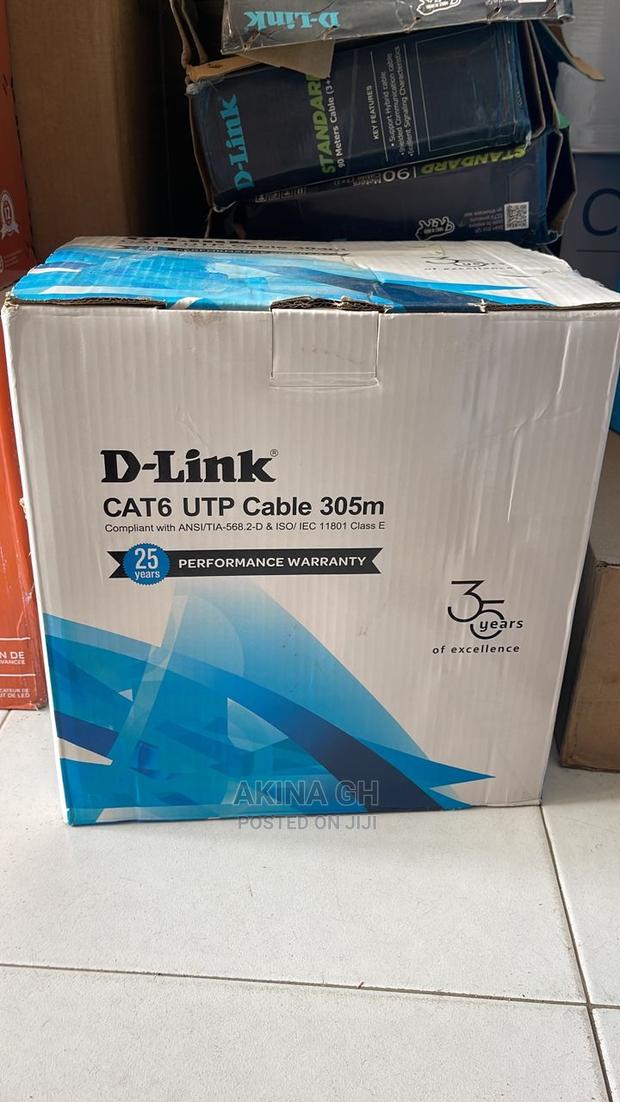 D-Link Cat6 Utp Networking Cable 305m Dlink · Photo 2