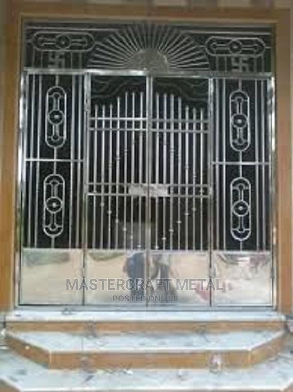 Main Door Stainless Steel Gates | Shiny Stainless Steel · Photo 2