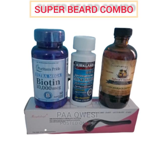 Kirkland,Biotin,Derma Roller Jamaica Castor Oil. · Photo 2