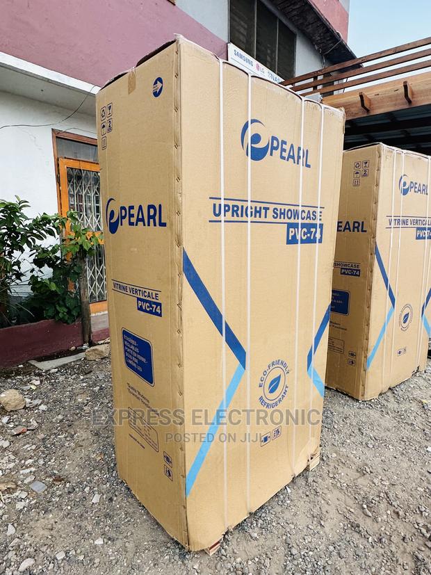 Call for Newly Display Fridge Pearl White PVC-74 · Photo 2