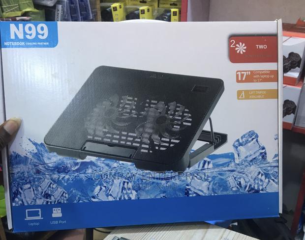 Laptop Stand Cooler Pad With Fan. photo 2