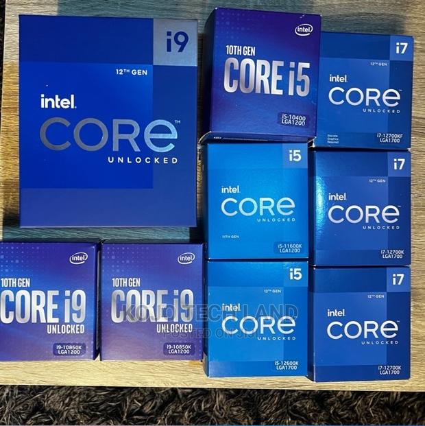Intel Desktop Processors CORE I5 ,I7 , I9 · Photo 1