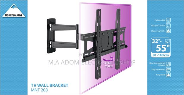 Swivel One Arm Adjustable Tv Bracket 32”-55” · Photo 2