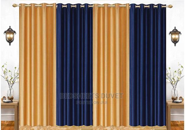 Gold and Blue Curtains · Photo 2