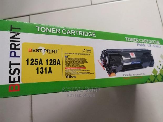 Hp Compatible 125a 128a 131a (Yellow) Toner Cartridge. · Photo 2