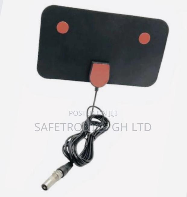 Indoor HD Digital TV Antenna - Black · Photo 2