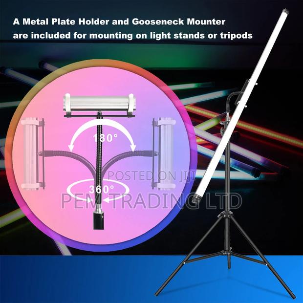 LUXCEO P120 4ft Waterproof RGB Tube Light photo 4