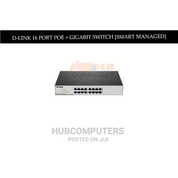 D-Link (Dgs-F1210-18ps-E) 16 Port Poe + Gigabit Switch [Smart Managed] · Photo 2