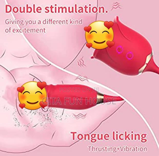Rose Thrusting Clit Licker/ Dildo Vibrator · Photo 4