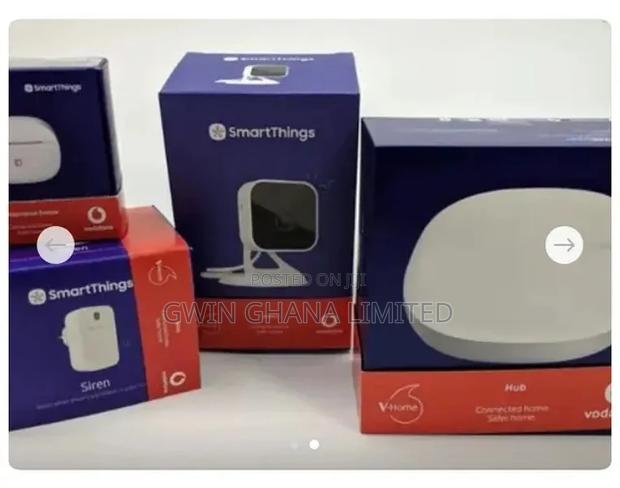 Samsung Smartthings Kit Security Camera,Sensor,Siren Hub