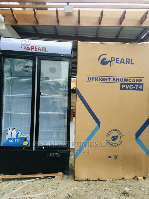 Double Door Glass Display Fridge Pearl 568liters · Photo 2