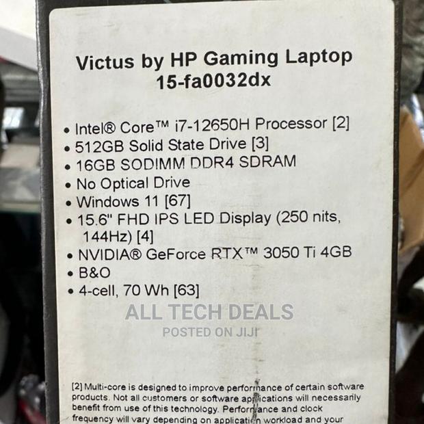 New Laptop HP Victus 16 16GB Intel Core I7 SSD 512GB · Photo 4