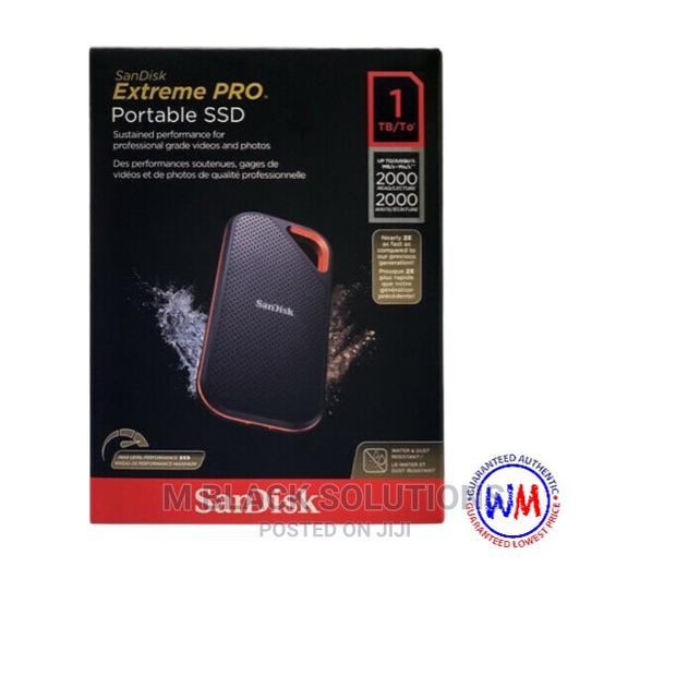 Sandisk Extreme Pro 1tb Portable SSD V2 Up to 2000mb · Photo 2