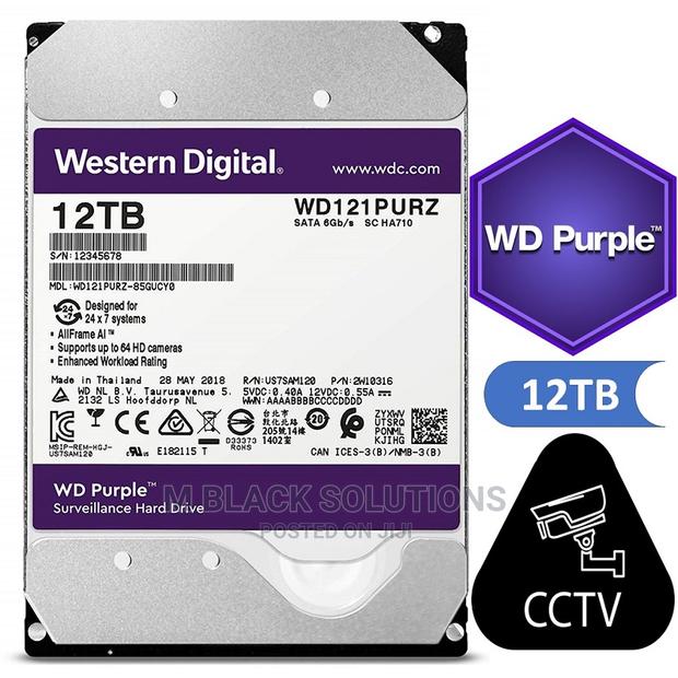 Wd Purple 12tb Surveillance Internal Drive · Photo 3