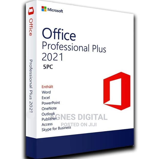 Microsoft Office Professional Plus 2021 5PC License Retail · Photo 2