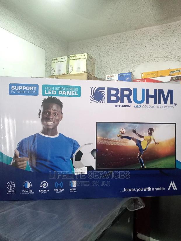 Bruhm Tv 43" Led - No Need for Decoder