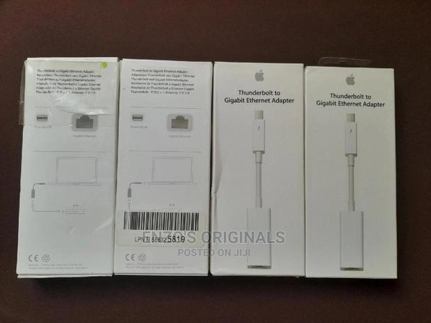 Apple Thunderbolt To Rj45 Lan Ethernet Internet Cable Oem · Photo 3