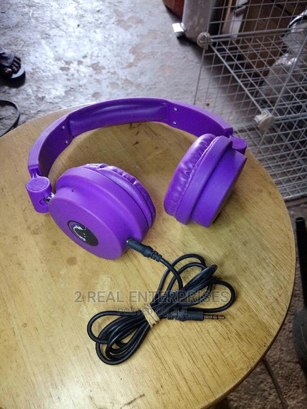 Purple Headphone