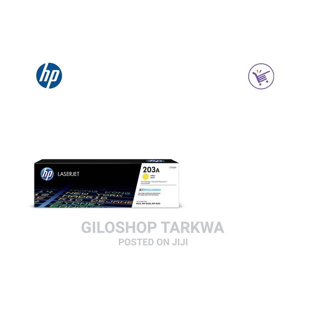 Hp Cf542a 203a Laserjet Toner Cartridge - Yellow · Photo 2