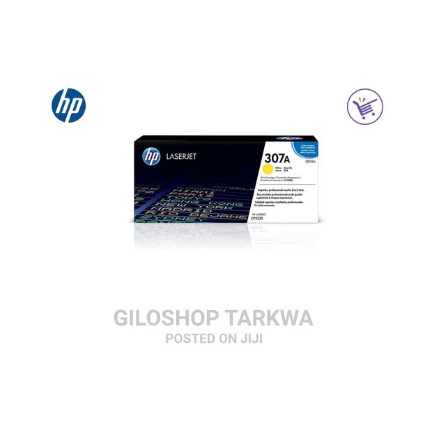 HP 307A Yellow Original Laserjet Toner Cartridge, CE742A · Photo 2