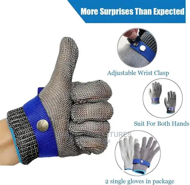 Anticut Gloves/Chain Mail Gloves/Sold In Single Hand