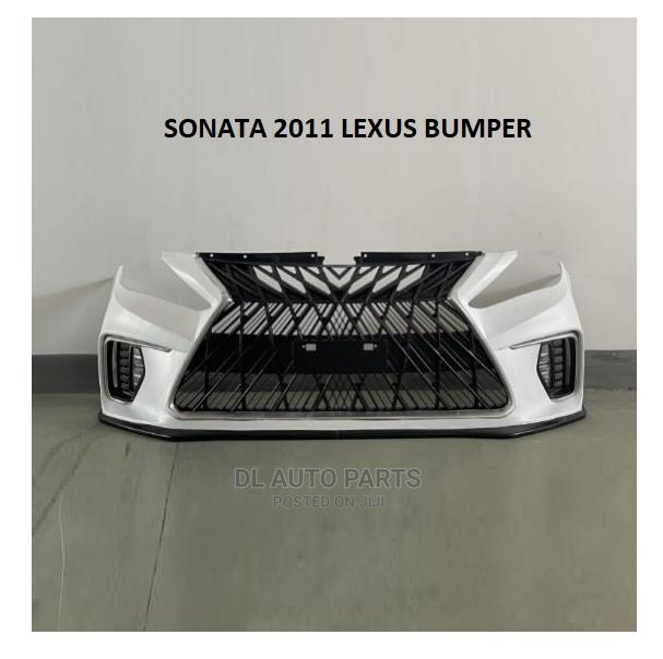 Sonata 2011 Lexus Bumper Style