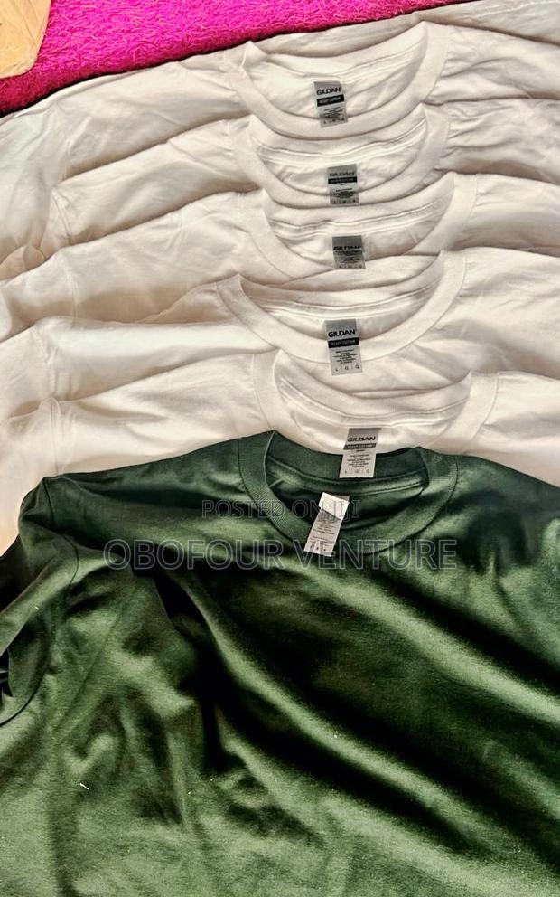 Unisex Plain T-Shirts From USA