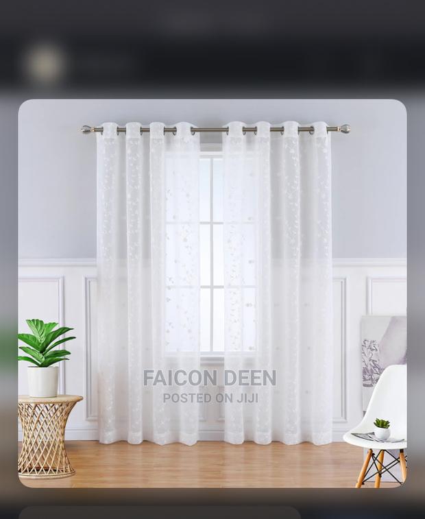 Modern Quality Transparent Curtains Voile · Photo 1