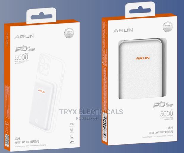 5,000mah Wireless Power Bank Arun Wx01 White · Photo 4